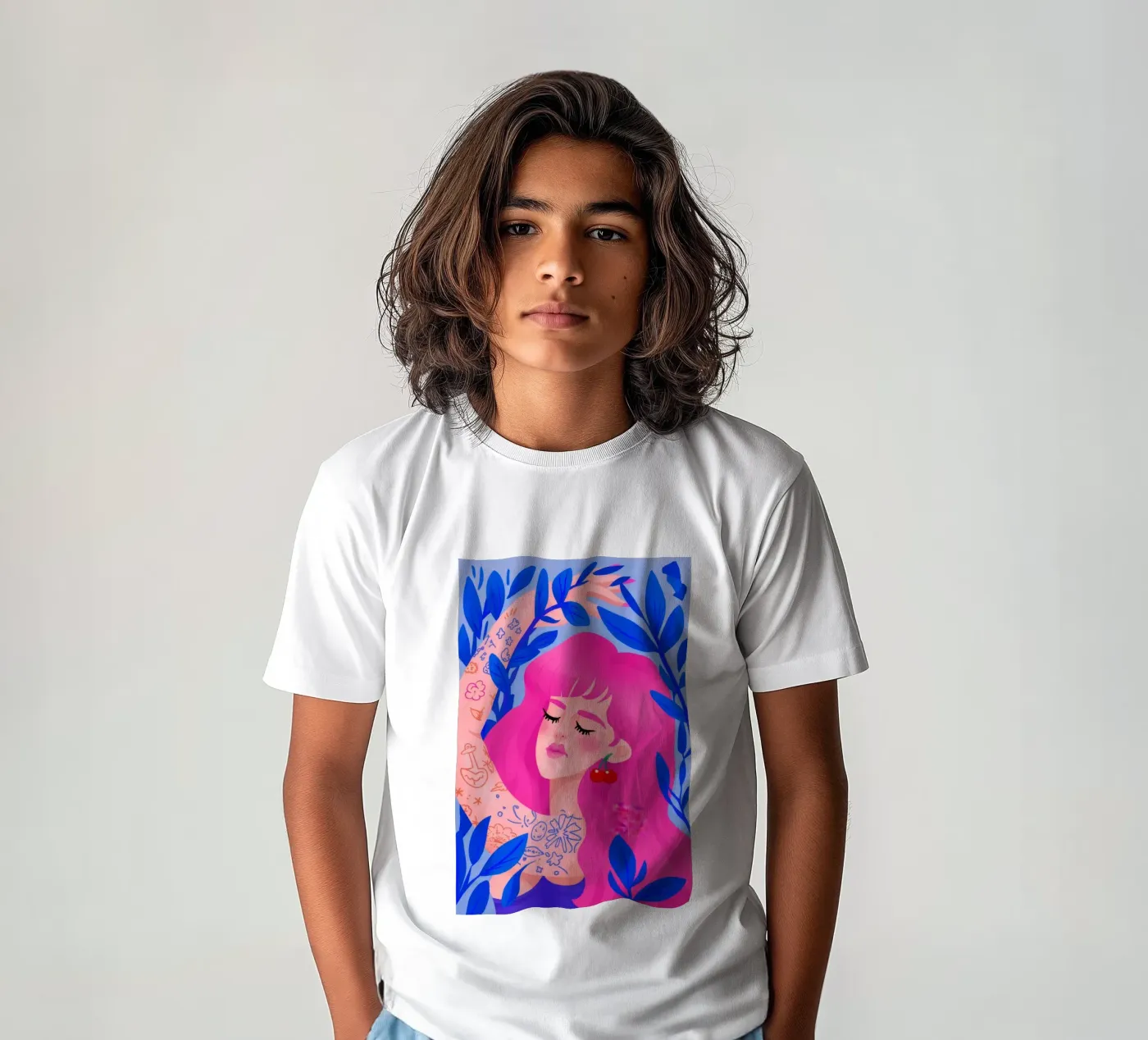Capriccio vibrante t-shirt bambini da Ivory Frame