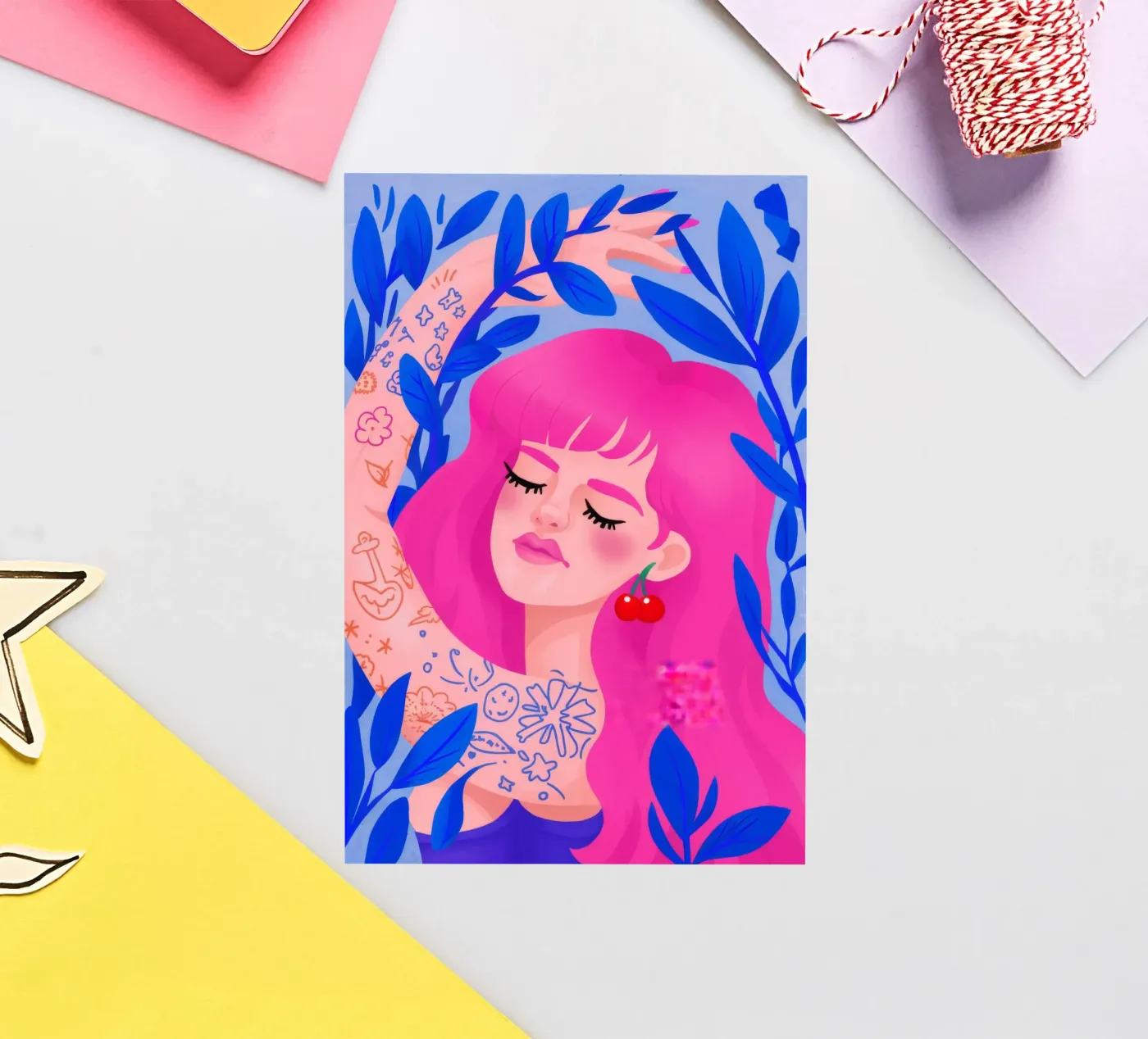 Vibrant Whimsy sticker by Ivory Frame