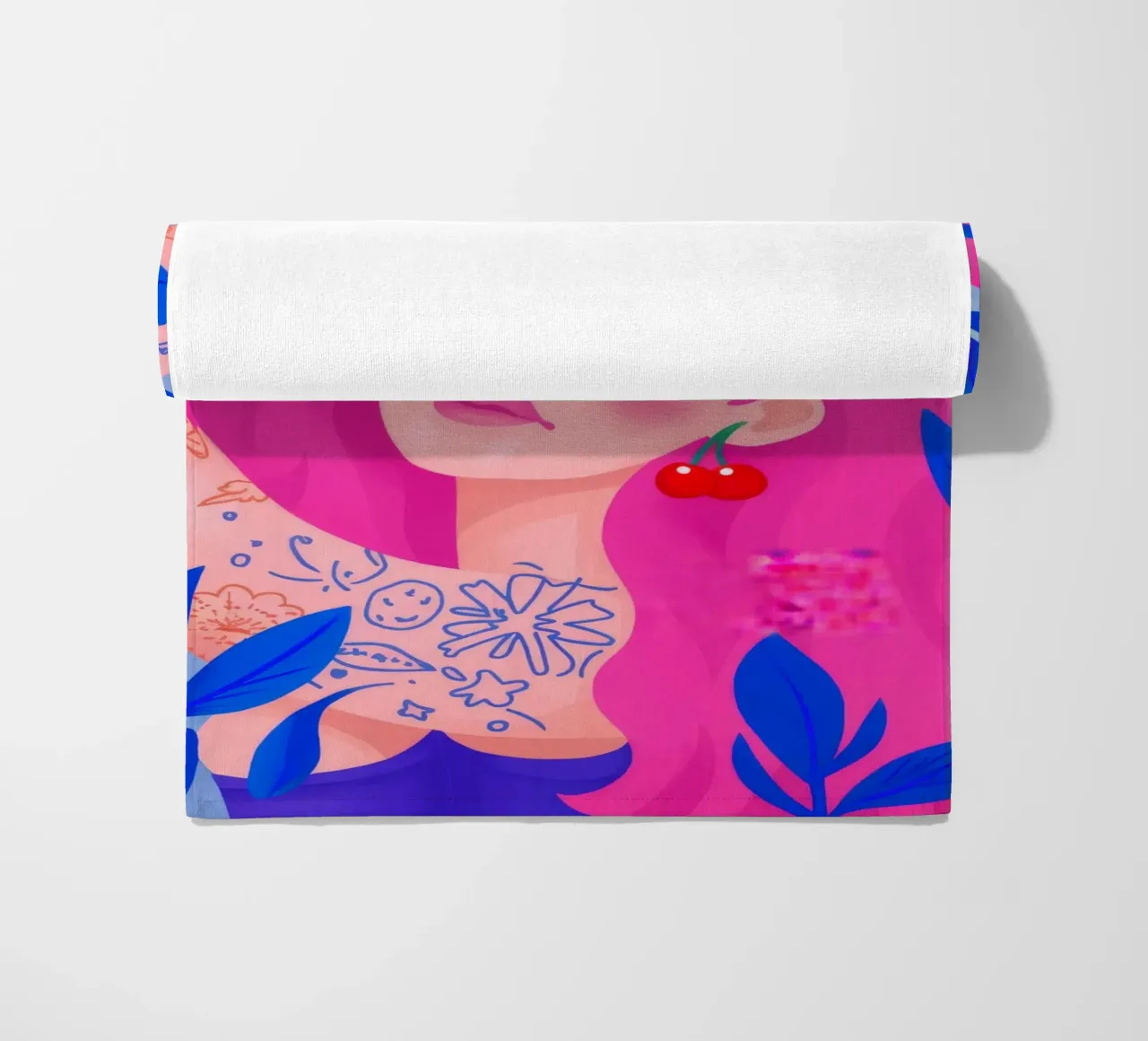 Capriccio vibrante telo mare da Ivory Frame