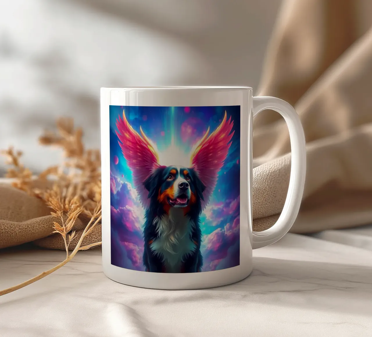 Un angelo del cielo #60 tazza in ceramica da Yumis.Beargang.and.Me