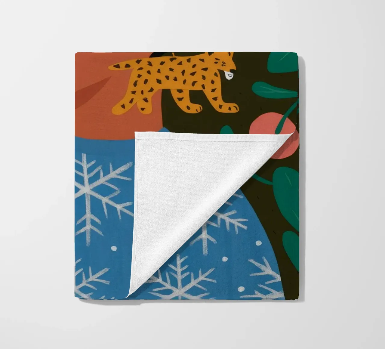 Peachy Delight beach towel by Ivory Frame