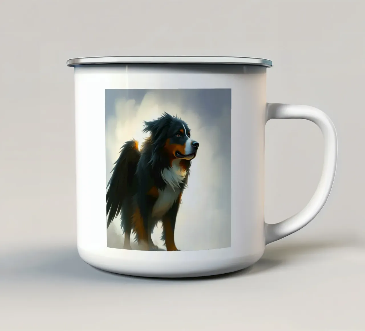 Un angelo del cielo #62 tazza in smalto da Yumis.Beargang.and.Me