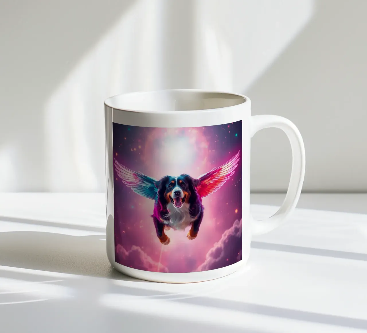 An Angel of Heaven #63 ceramic mug by Yumis.Beargang.and.Me