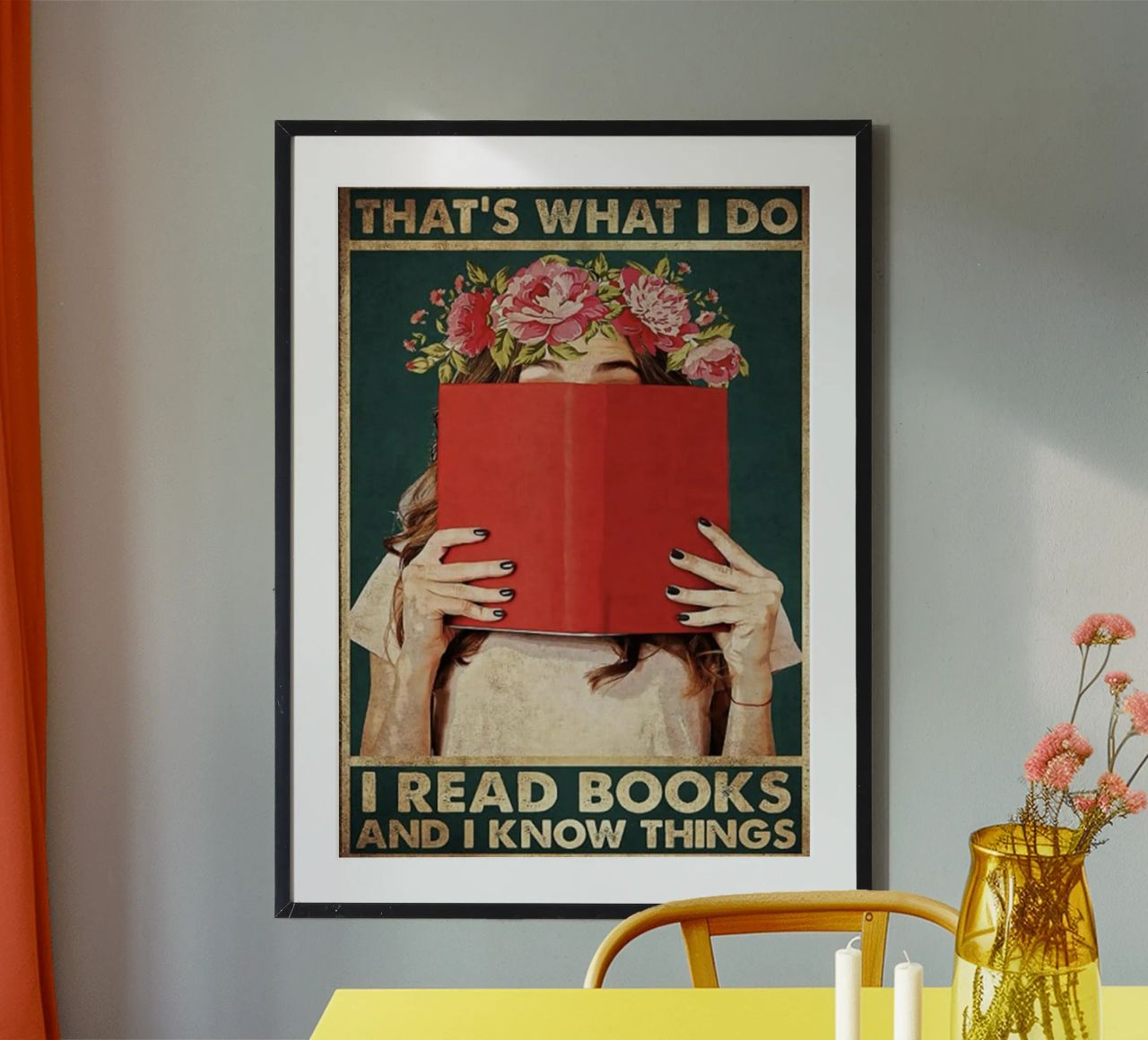 Das ist es, was ich tue Poster von Witon name shop