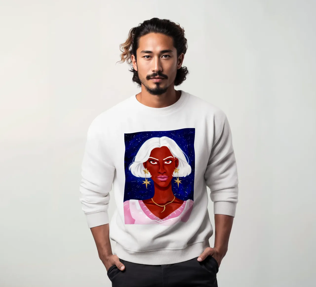 Bellezza Celeste felpa da Ivory Frame