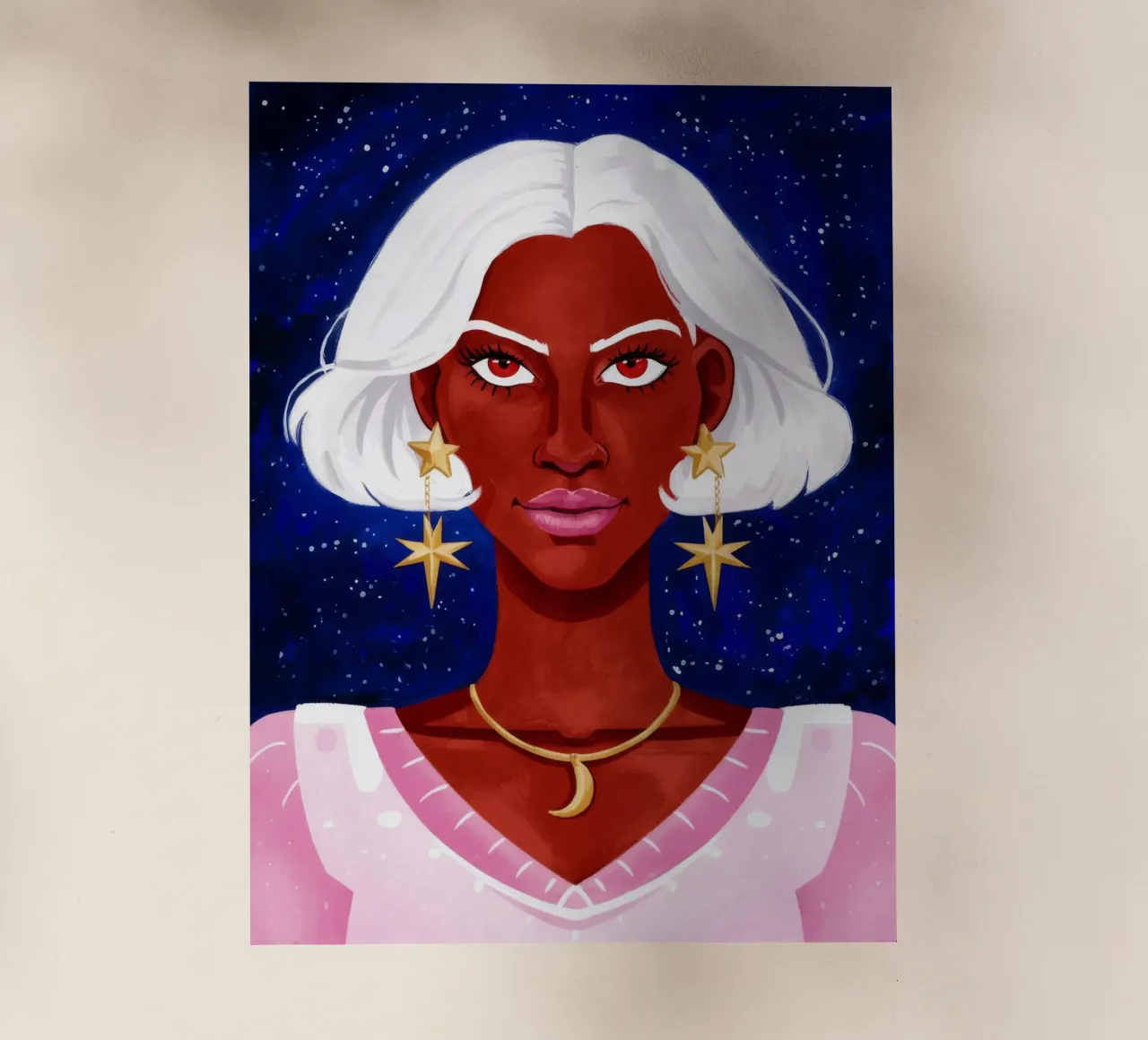 Bellezza Celeste pellicola backlit da Ivory Frame