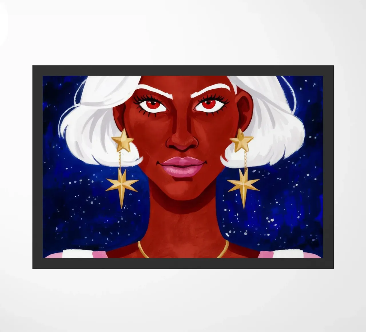 Celestial Beauty doormat by Ivory Frame