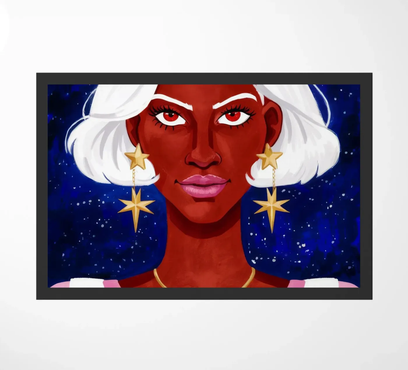 Beauté céleste paillasson de Ivory Frame