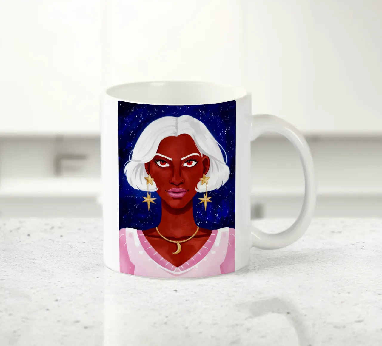 Bellezza Celeste tazza in ceramica da Ivory Frame
