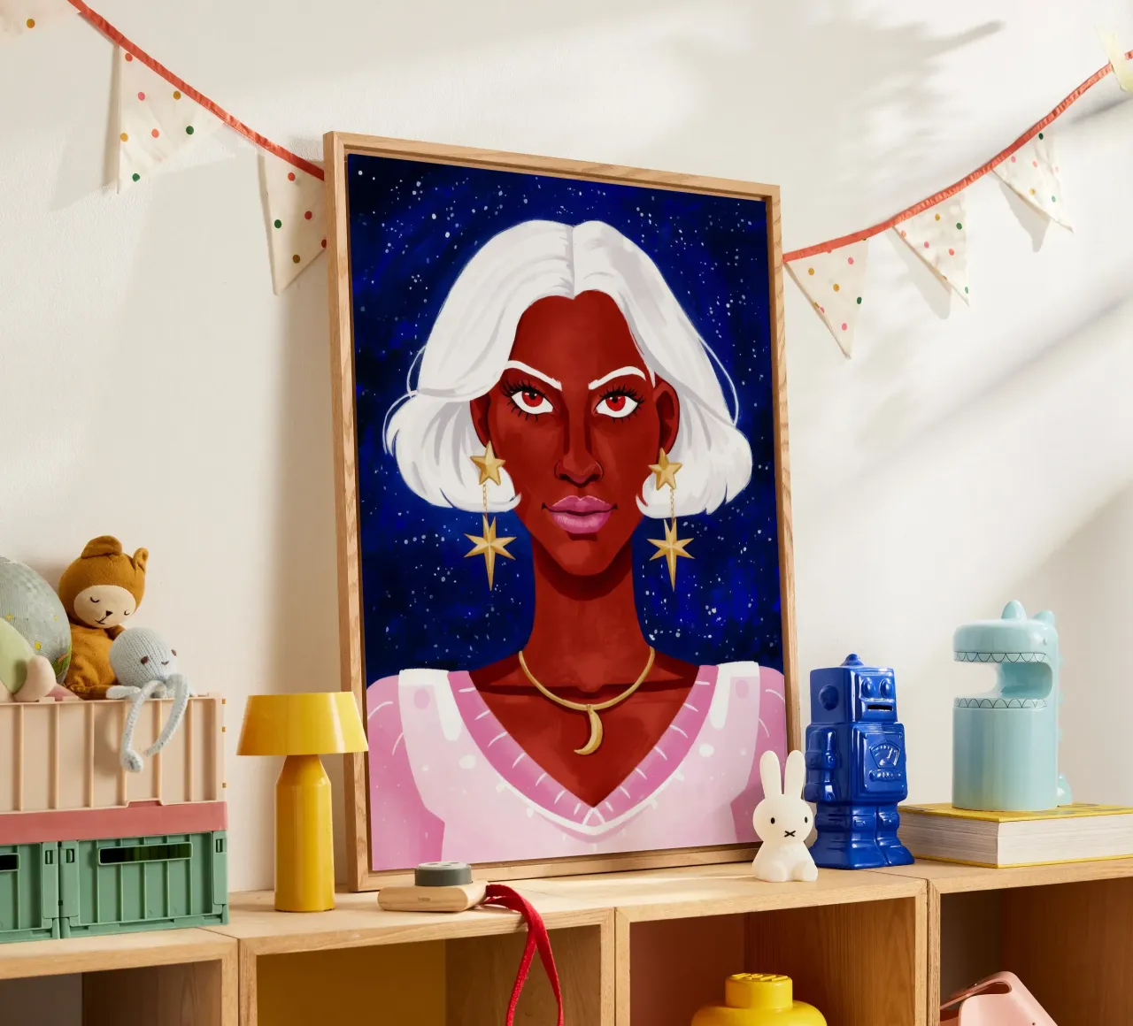 Celestial Beauty acrylic glass by Ivory Frame