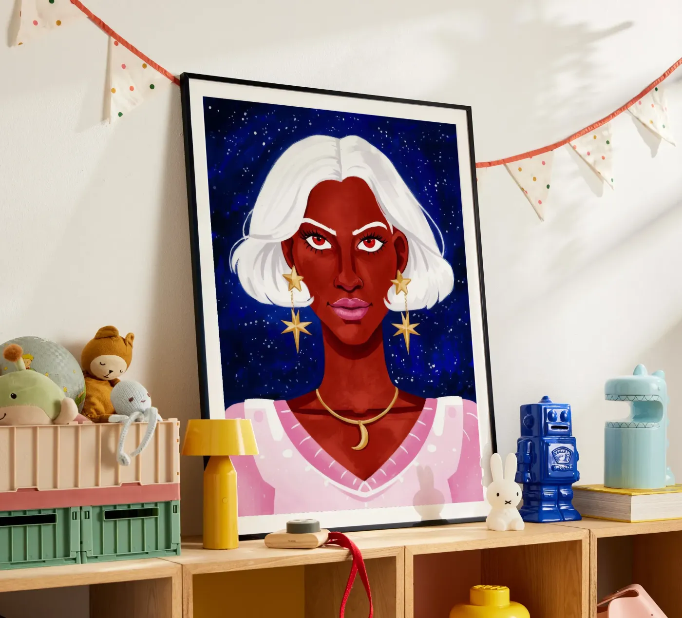 Hemelse Schoonheid poster van Ivory Frame