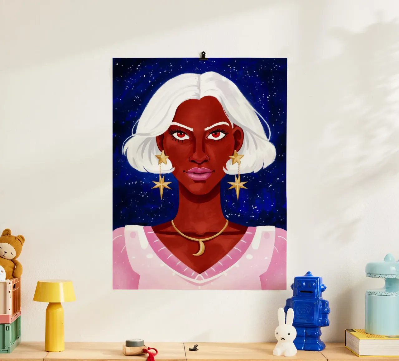 Bellezza Celeste poster da Ivory Frame