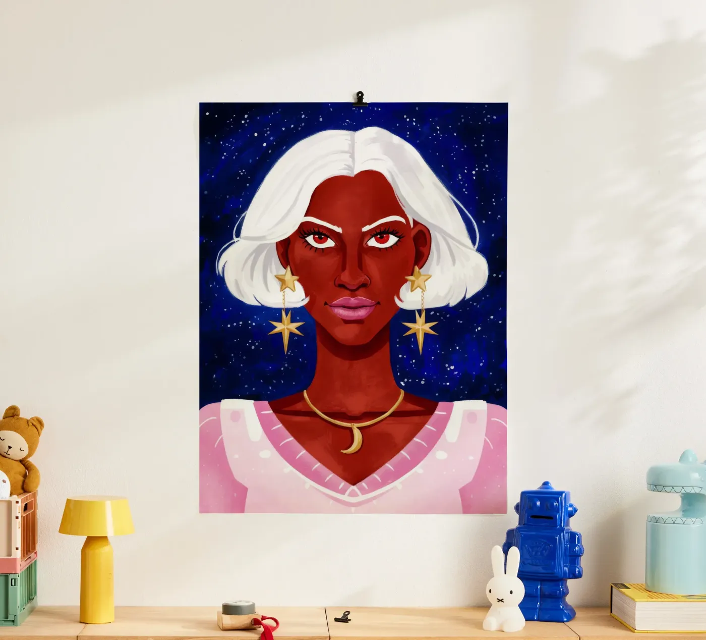 Hemelse Schoonheid poster van Ivory Frame