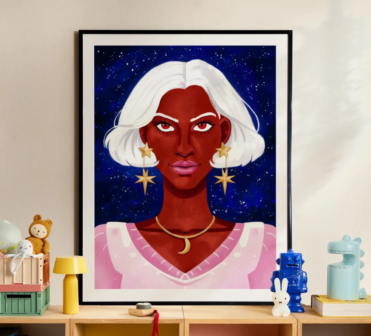 Bellezza Celeste poster da Ivory Frame