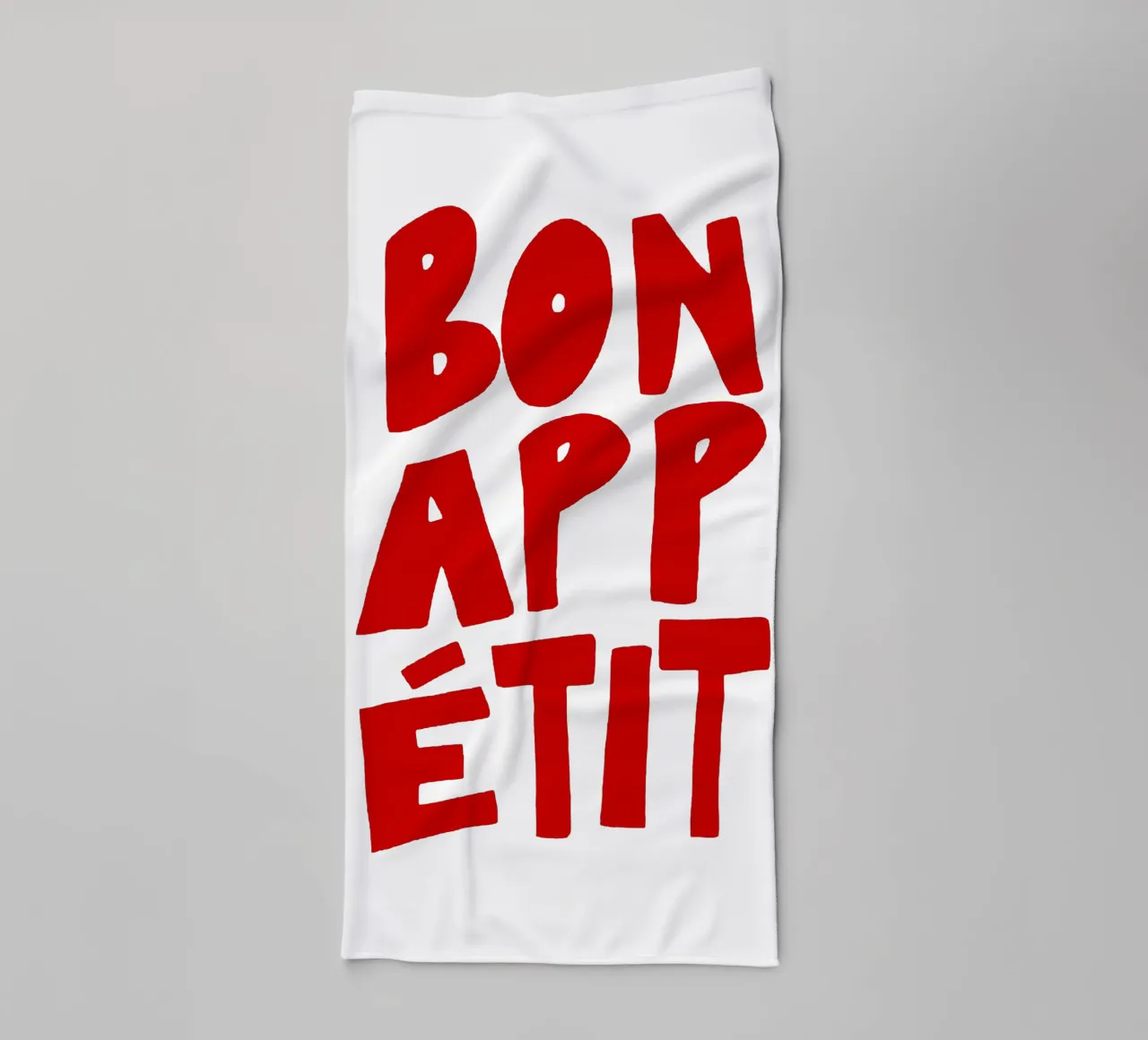 Bon Appétit asciugamano da bagno da Attaboy Dsgn