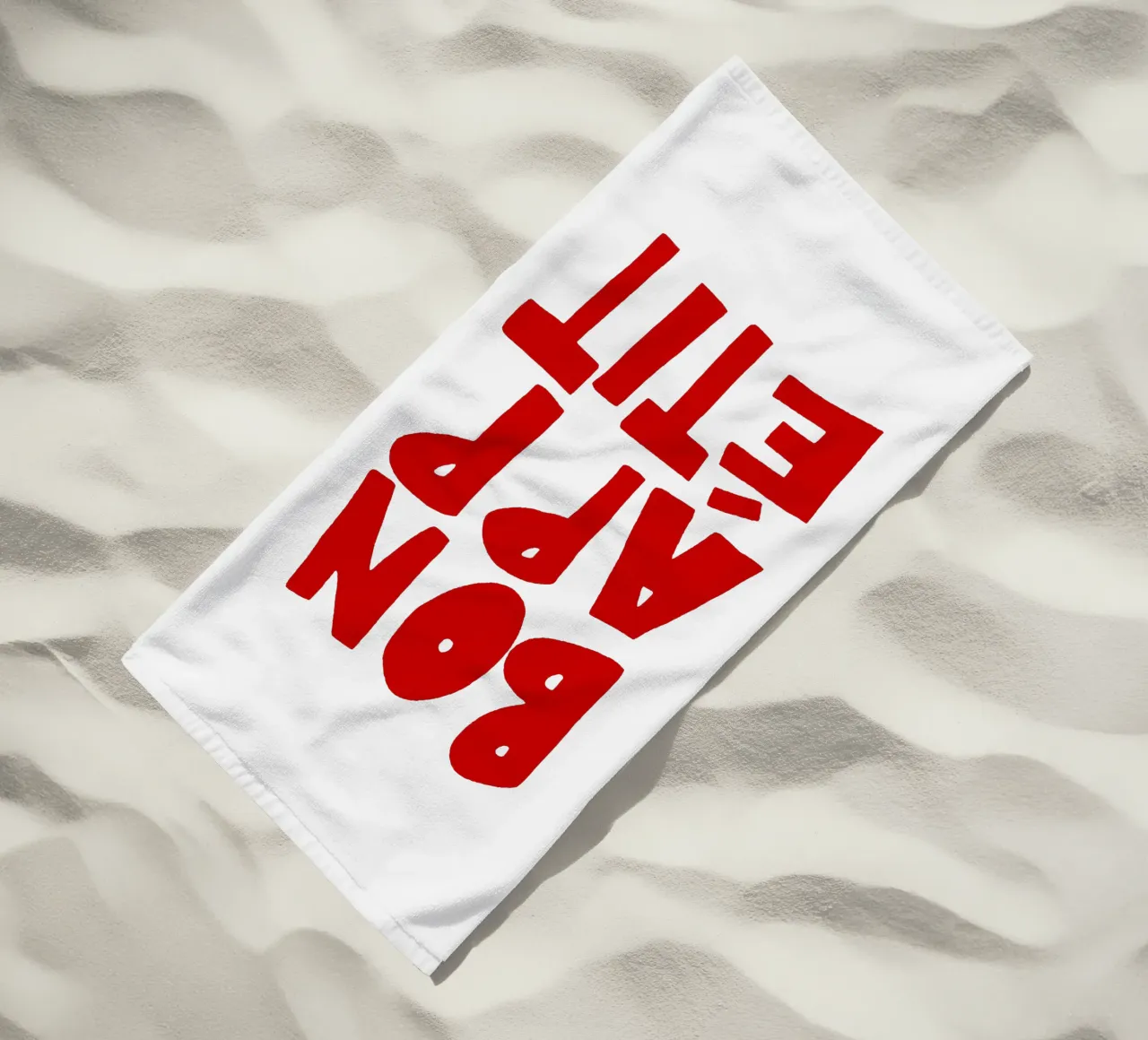 Bon Appétit telo mare da Attaboy Dsgn
