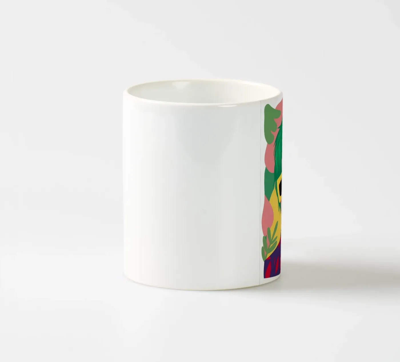 Onde verdeggianti tazza in ceramica da Ivory Frame