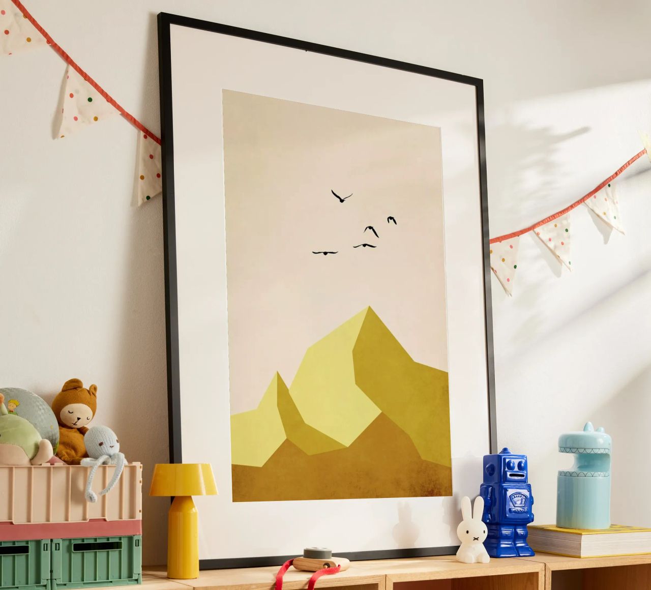 Zugspitze, Drei Poster von Kubistika