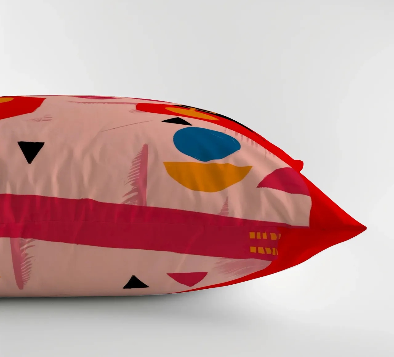 Espressione geometrica in grassetto cuscino da Ivory Frame