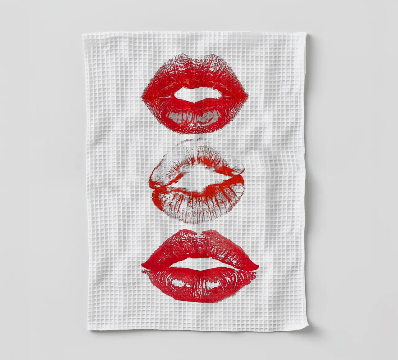 Red Lipstick n Kiss canovaccio da cucina da Attaboy Dsgn