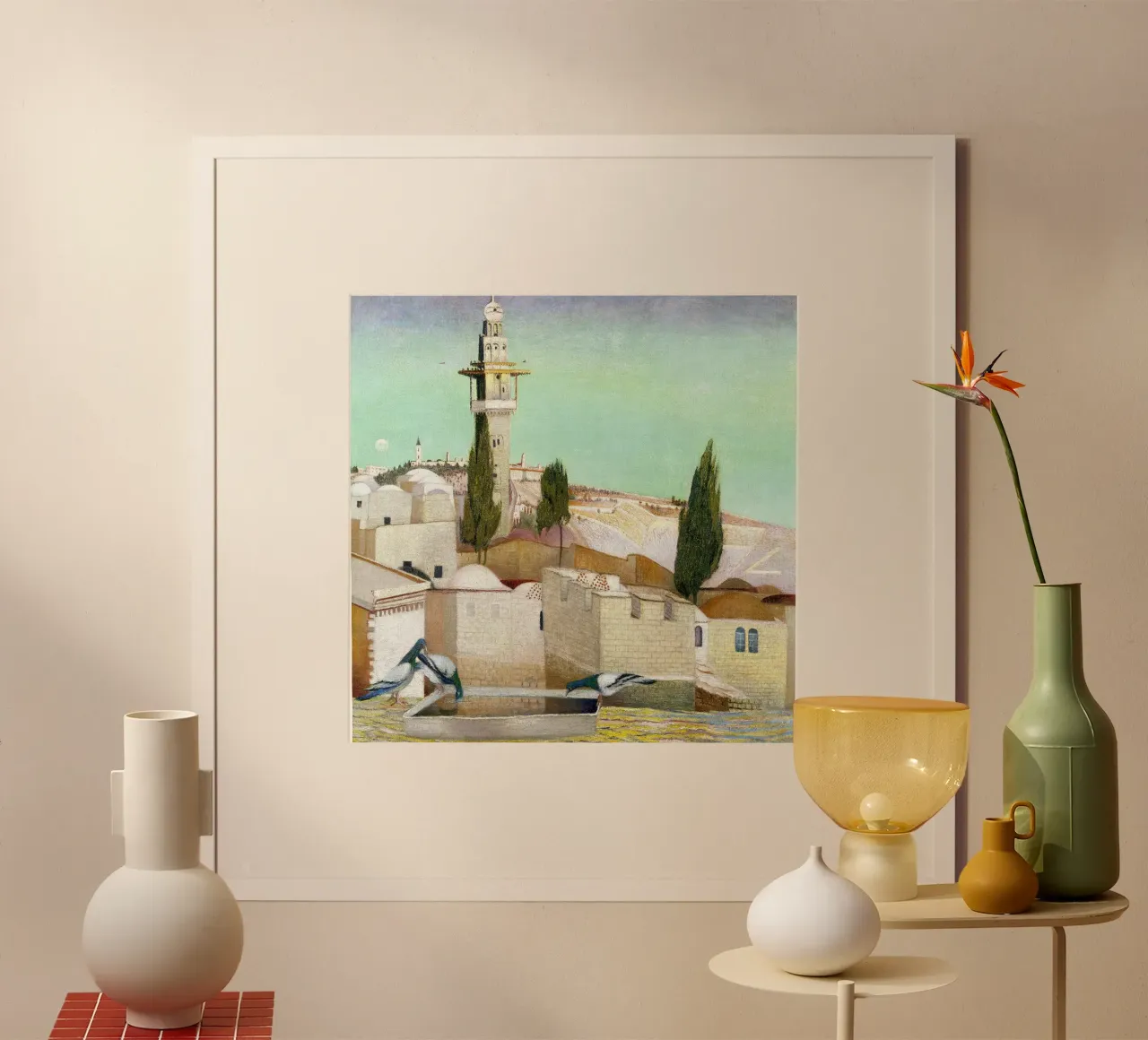 Tivadar Csontváry-Kosztka: Monte degli Ulivi a Gerusalemme poster da ARTOTHEK