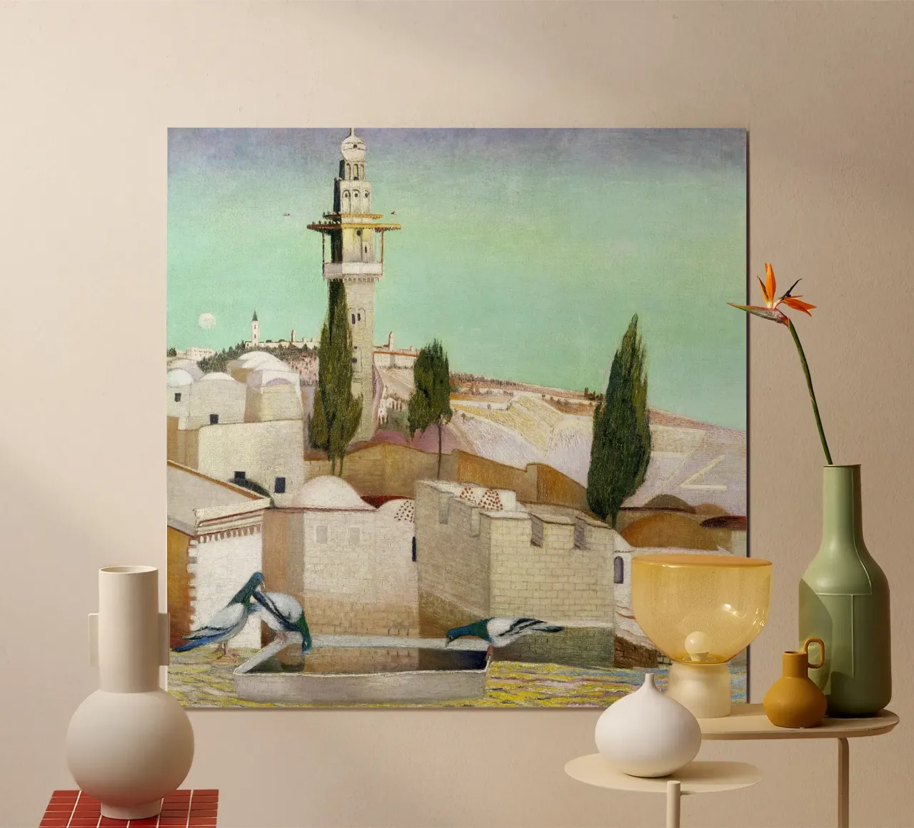 Tivadar Csontváry-Kosztka: Monte degli Ulivi a Gerusalemme poster da ARTOTHEK