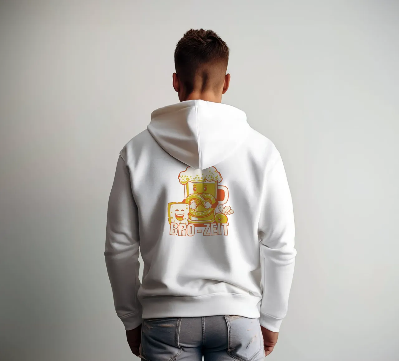 BRO-ZEIT felpa con cappuccio da Studio OMGD