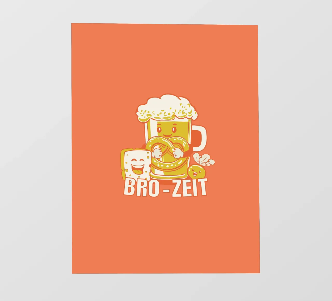 BRO-ZEIT telo in pvc da Studio OMGD