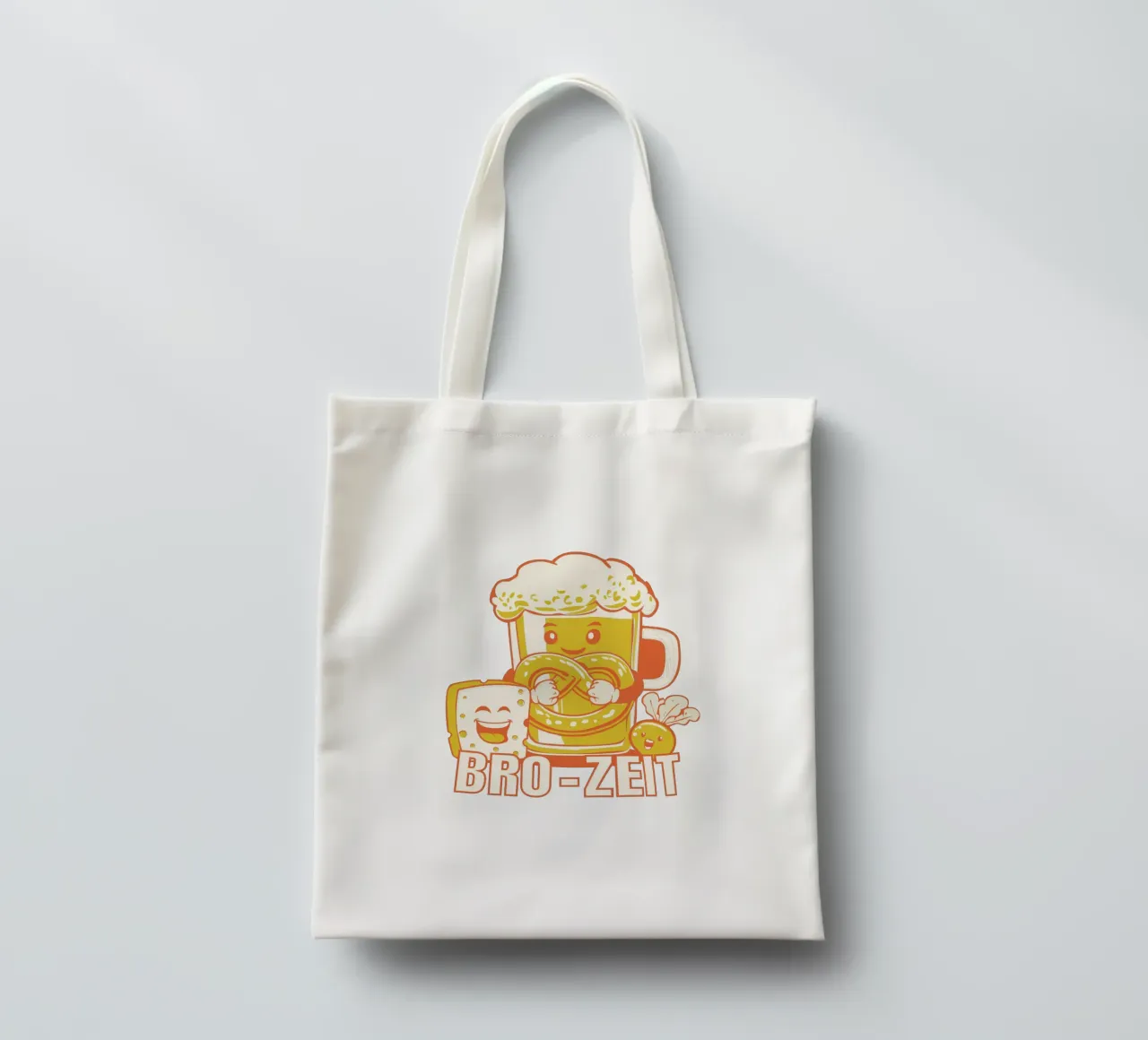 BRO-ZEIT borsa in juta da Studio OMGD
