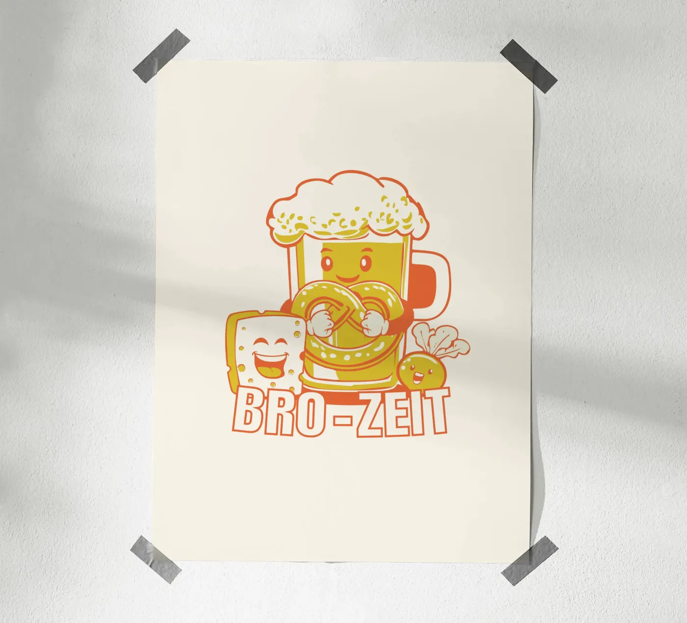 BRO-ZEIT poster da Studio OMGD