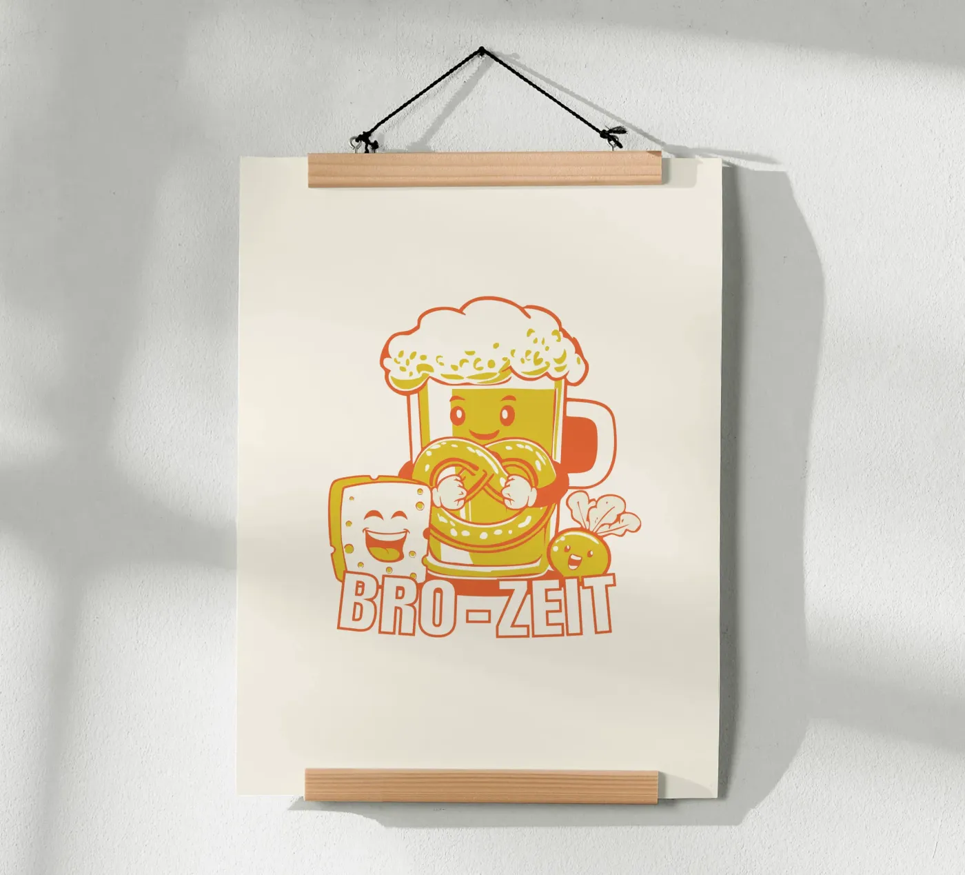 BRO-ZEIT poster da Studio OMGD