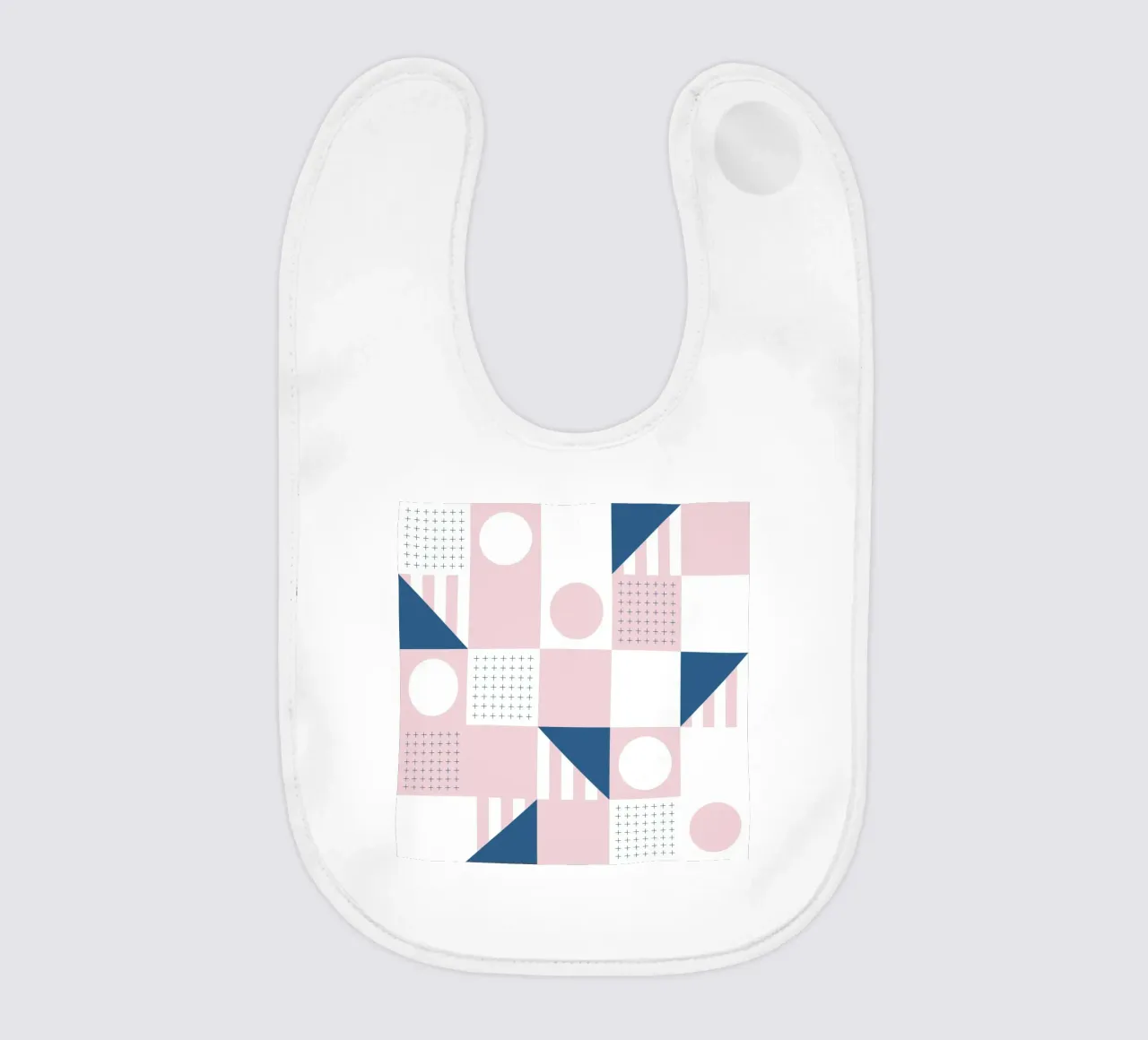 Riviera Tiles Pink Vibes bavaglino da designdn