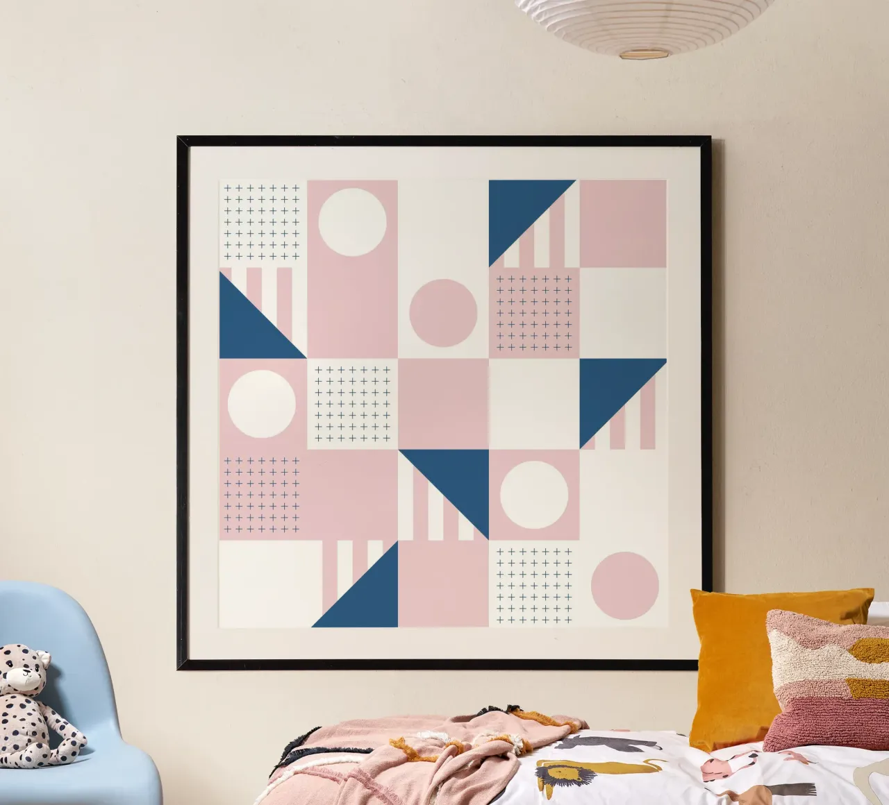 Riviera Tiles Pink Vibes carta hahnemühle da designdn
