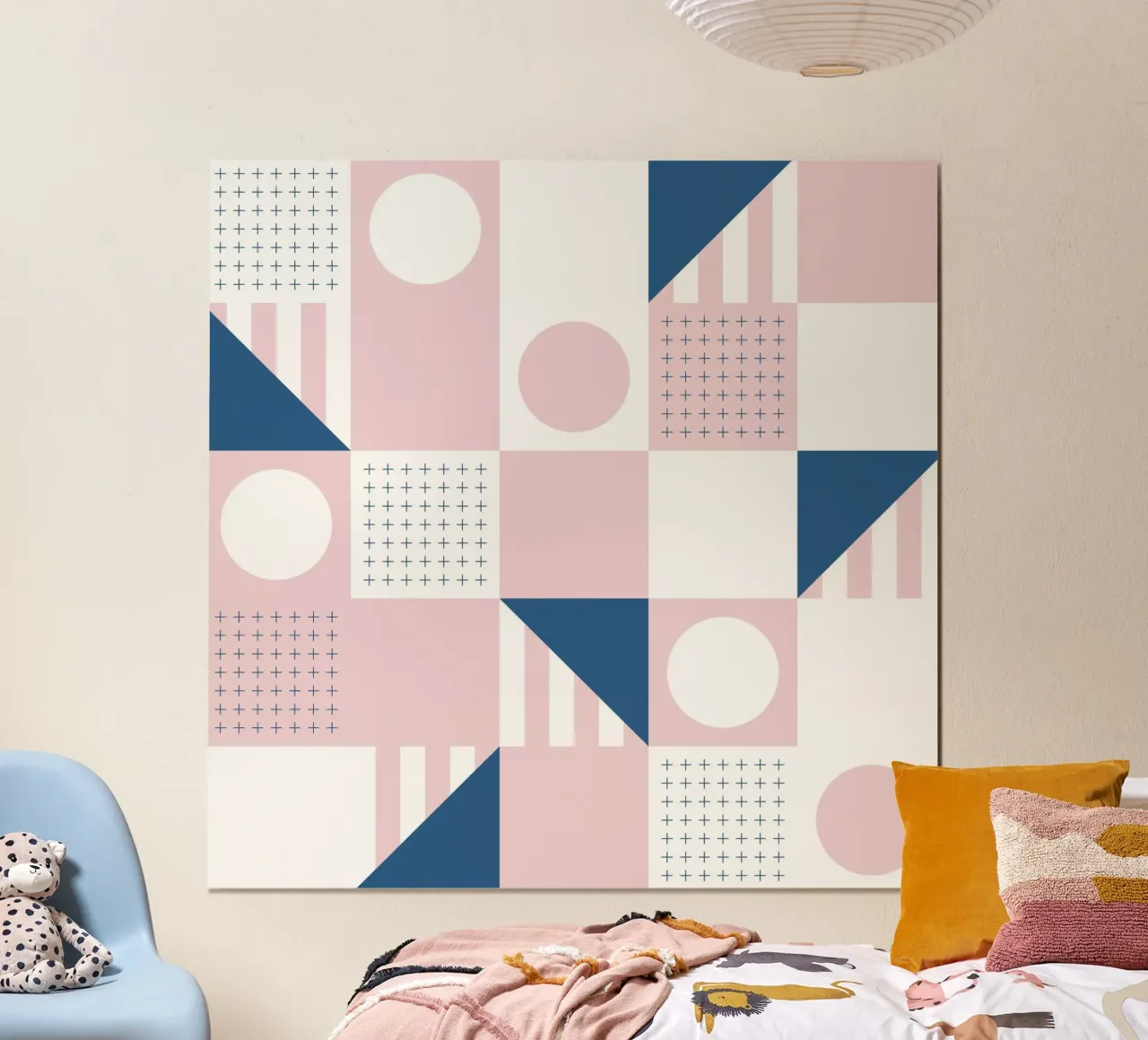 Riviera Tiles Pink Vibes carta hahnemühle da designdn
