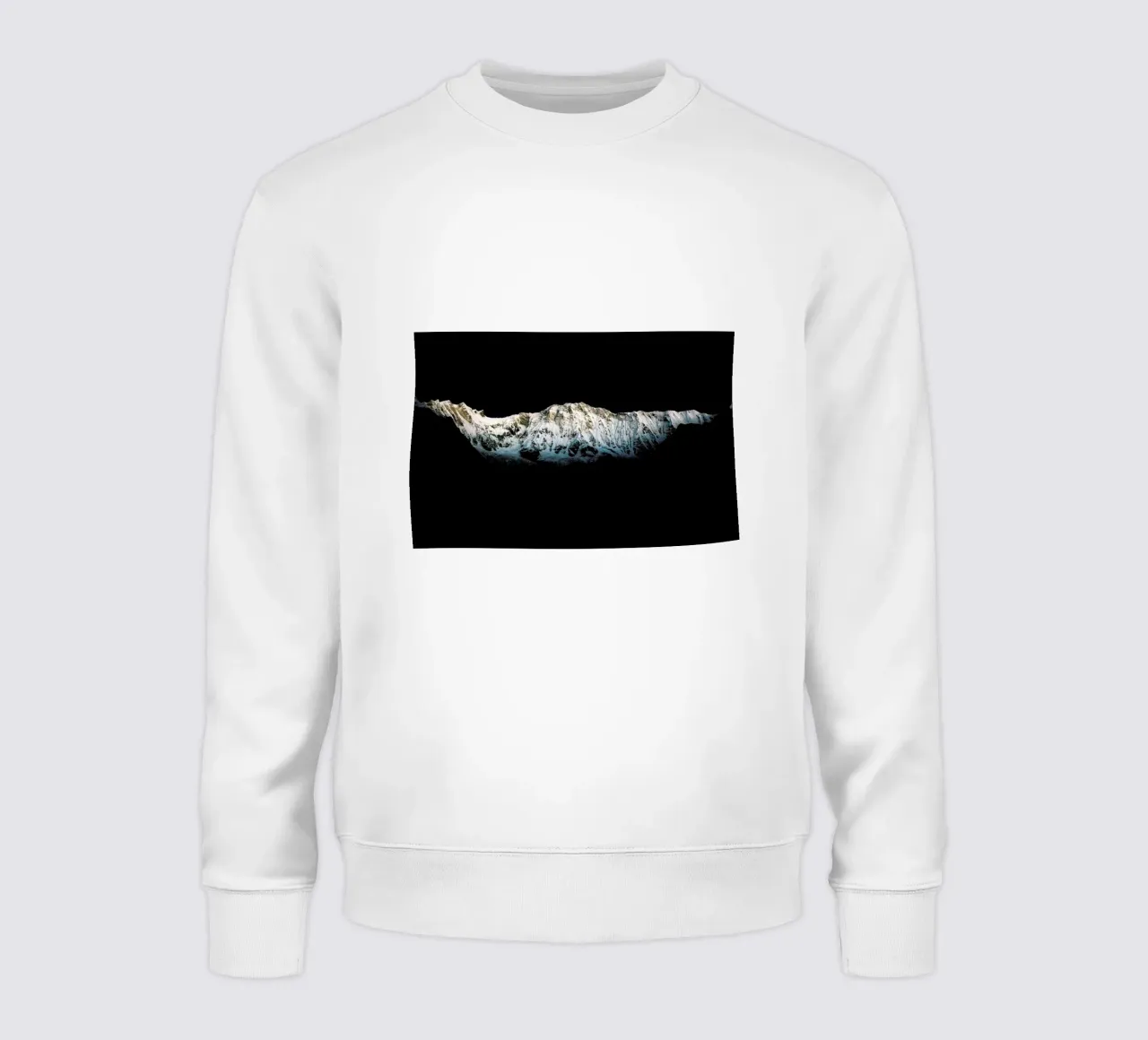 Snowcapped Peak sweatshirt van EyeEm Mobile GmbH