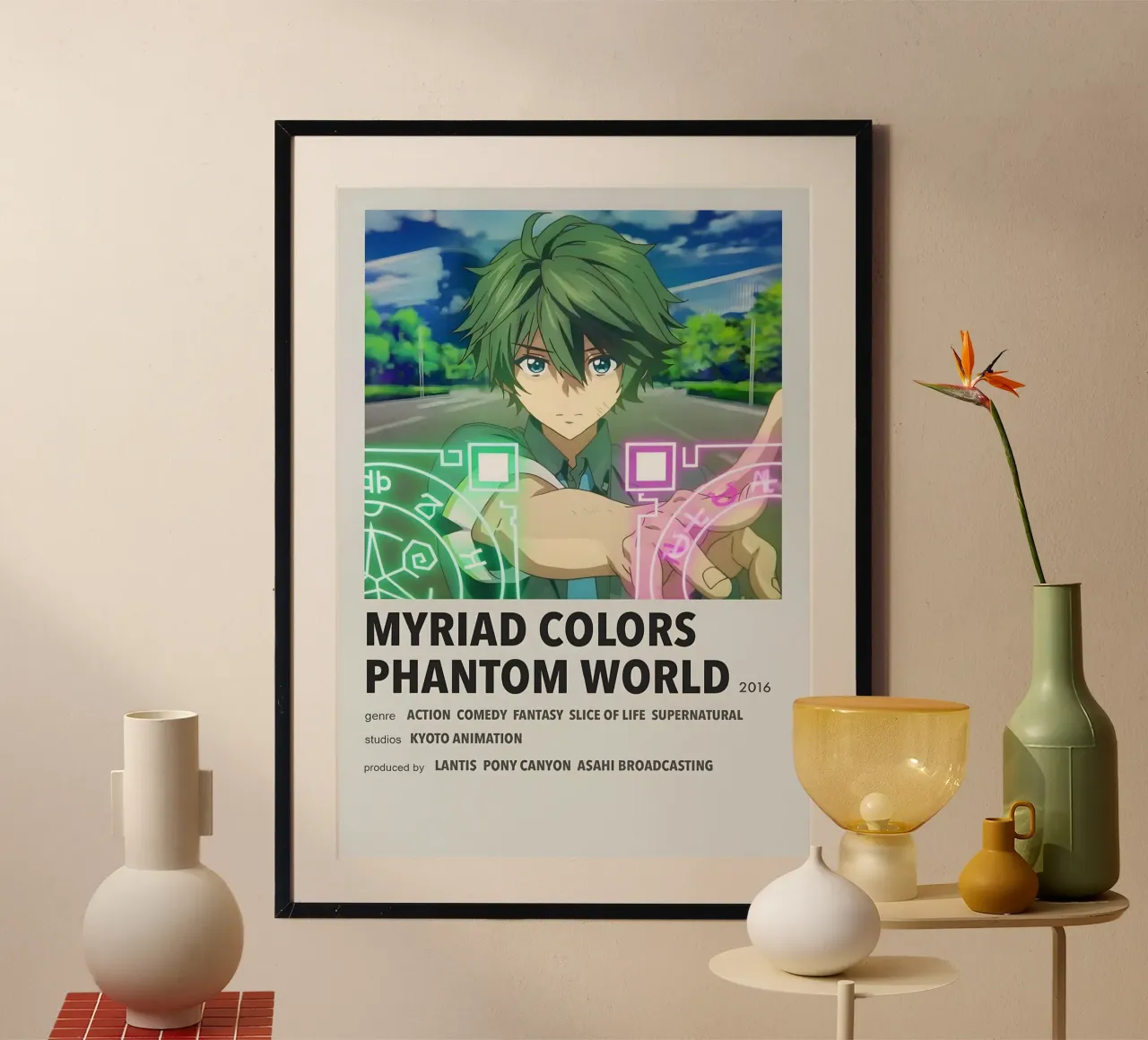 MYRIAD COLORS PHANTOM WORLD  2016 poster da Totoya