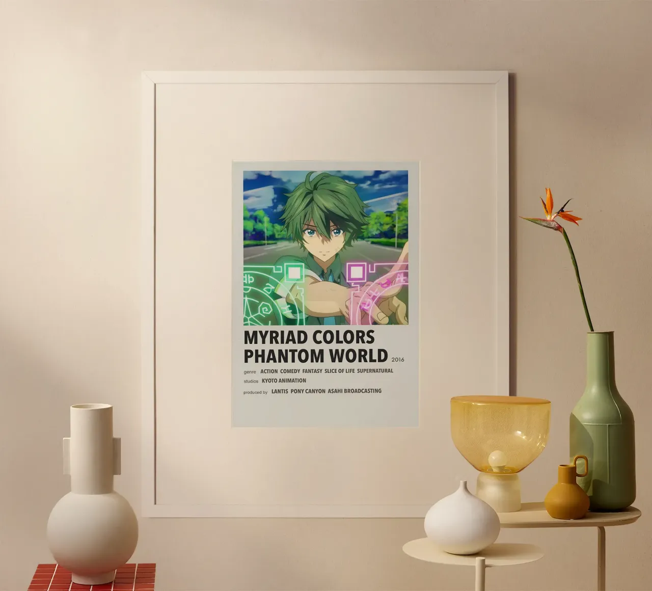 MYRIAD COLORS PHANTOM WORLD  2016 poster da Totoya