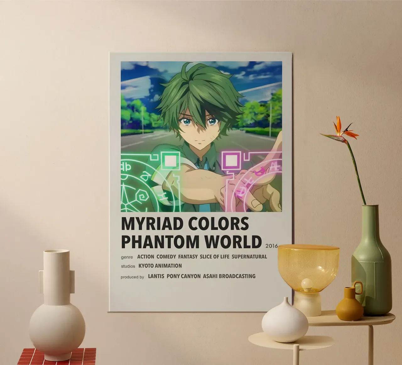 MYRIAD COLORS PHANTOM WORLD  2016 poster da Totoya