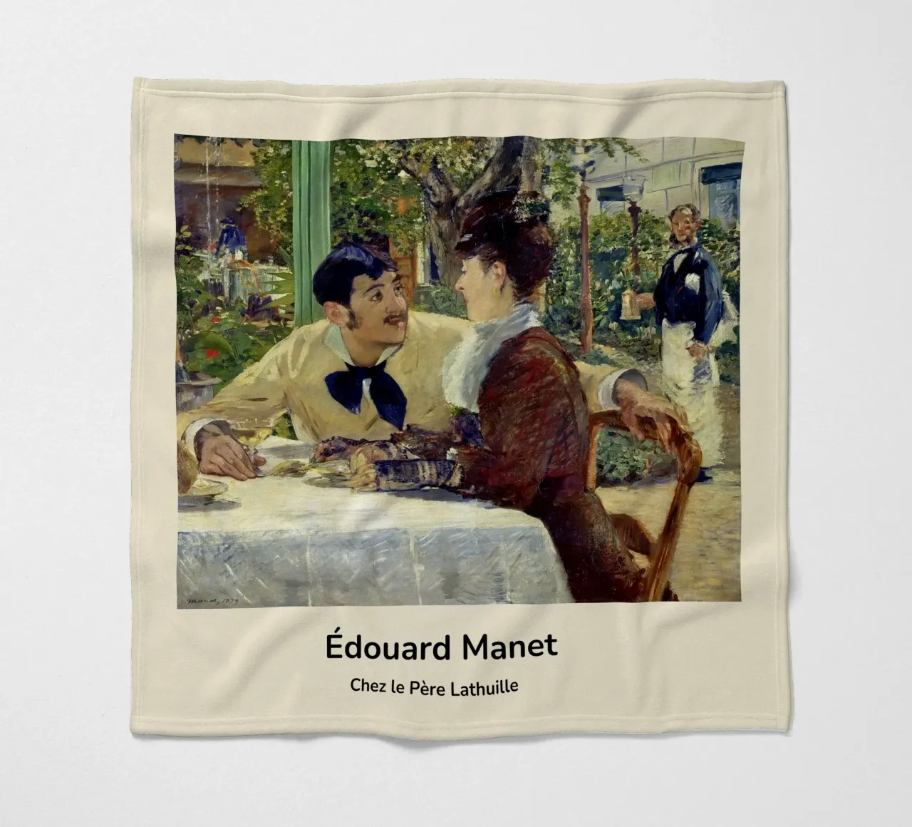 Manet - La coppia di Pere Lathuille coperta in pile da ARTOTHEK