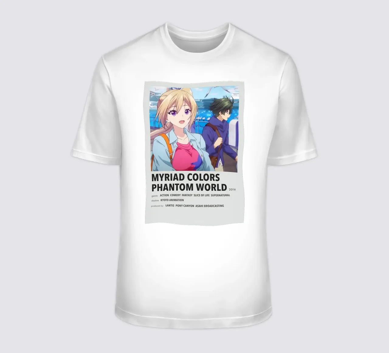 MYRIAD COLORS PHANTOM WORLD  2016 t-shirt da Totoya
