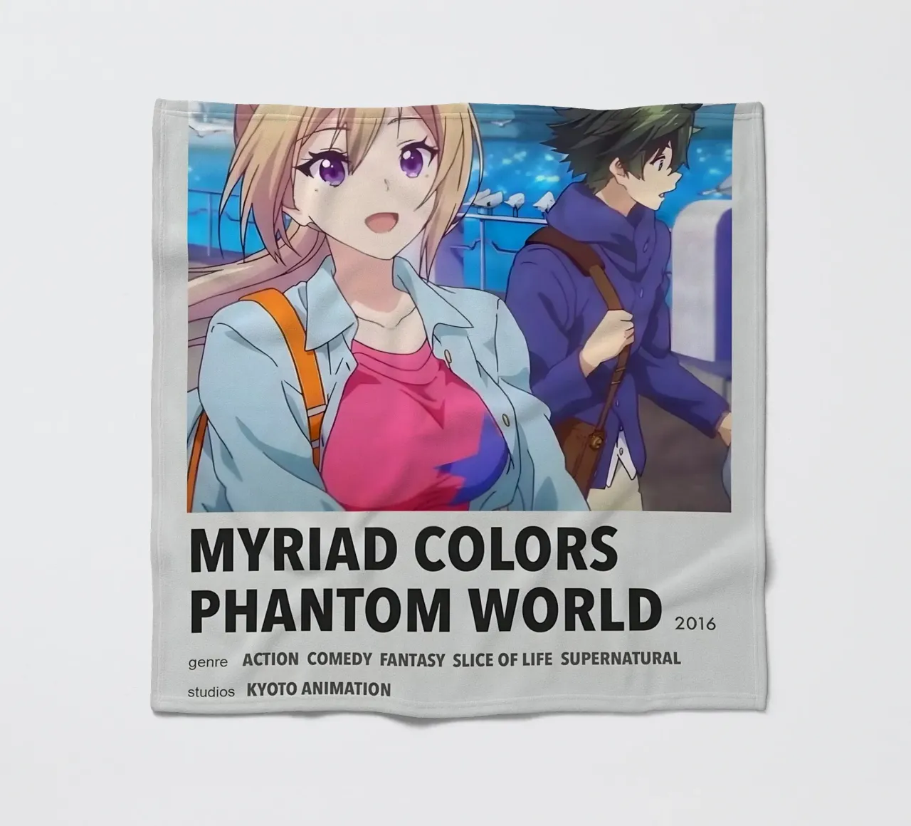 MYRIAD COLORS PHANTOM WORLD  2016 coperta in pile da Totoya