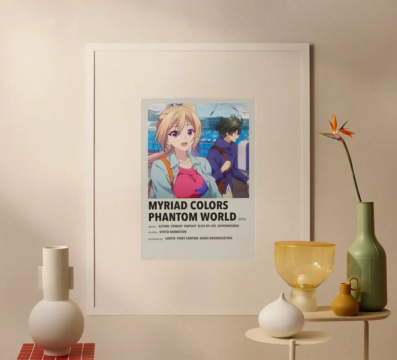 MYRIAD COLORS PHANTOM WORLD  2016 poster da Totoya