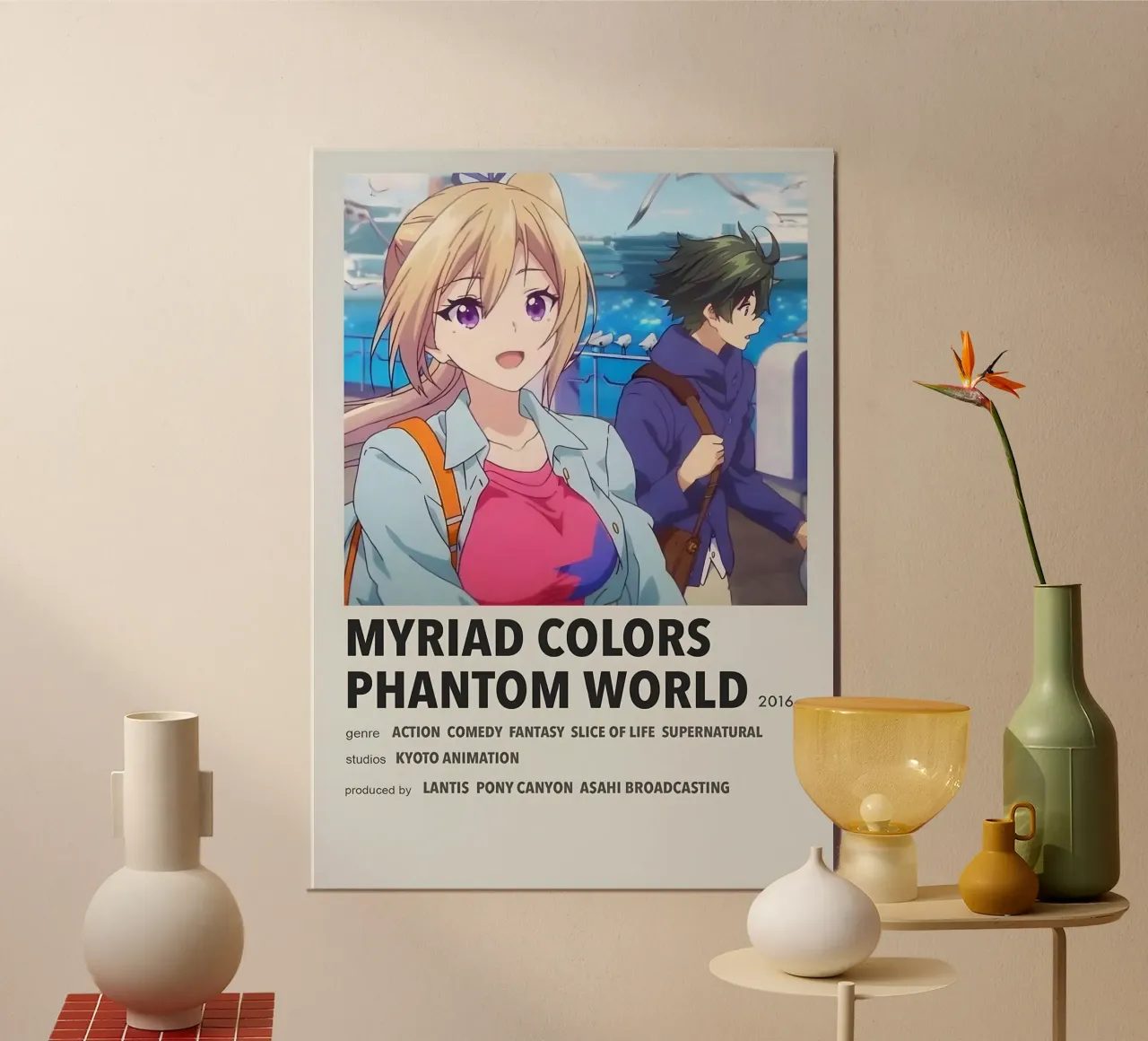 MYRIAD COLORS PHANTOM WORLD  2016 poster da Totoya