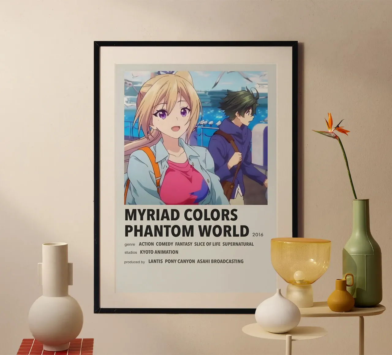 MYRIAD COLORS PHANTOM WORLD  2016 poster da Totoya