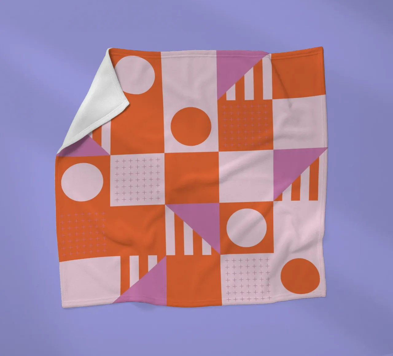 Riviera Tiles Bold Vibes coperta in pile da designdn