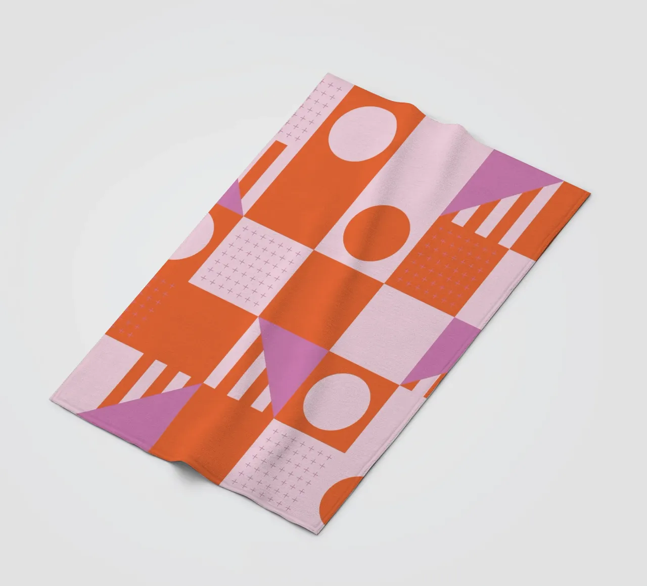 Riviera Tiles Bold Vibes coperta in pile da designdn