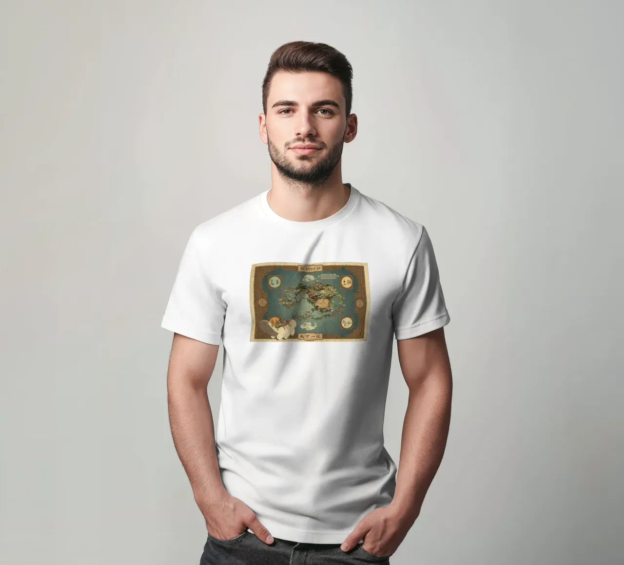 The Map Of Avatar t-shirt by Waylons Studio