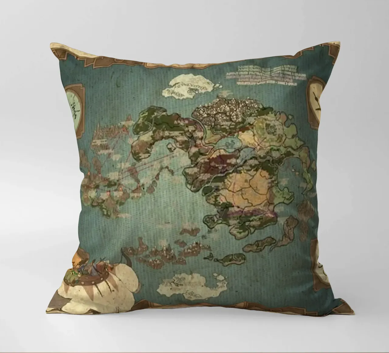 La carte d'Avatar coussin de Waylons Studio