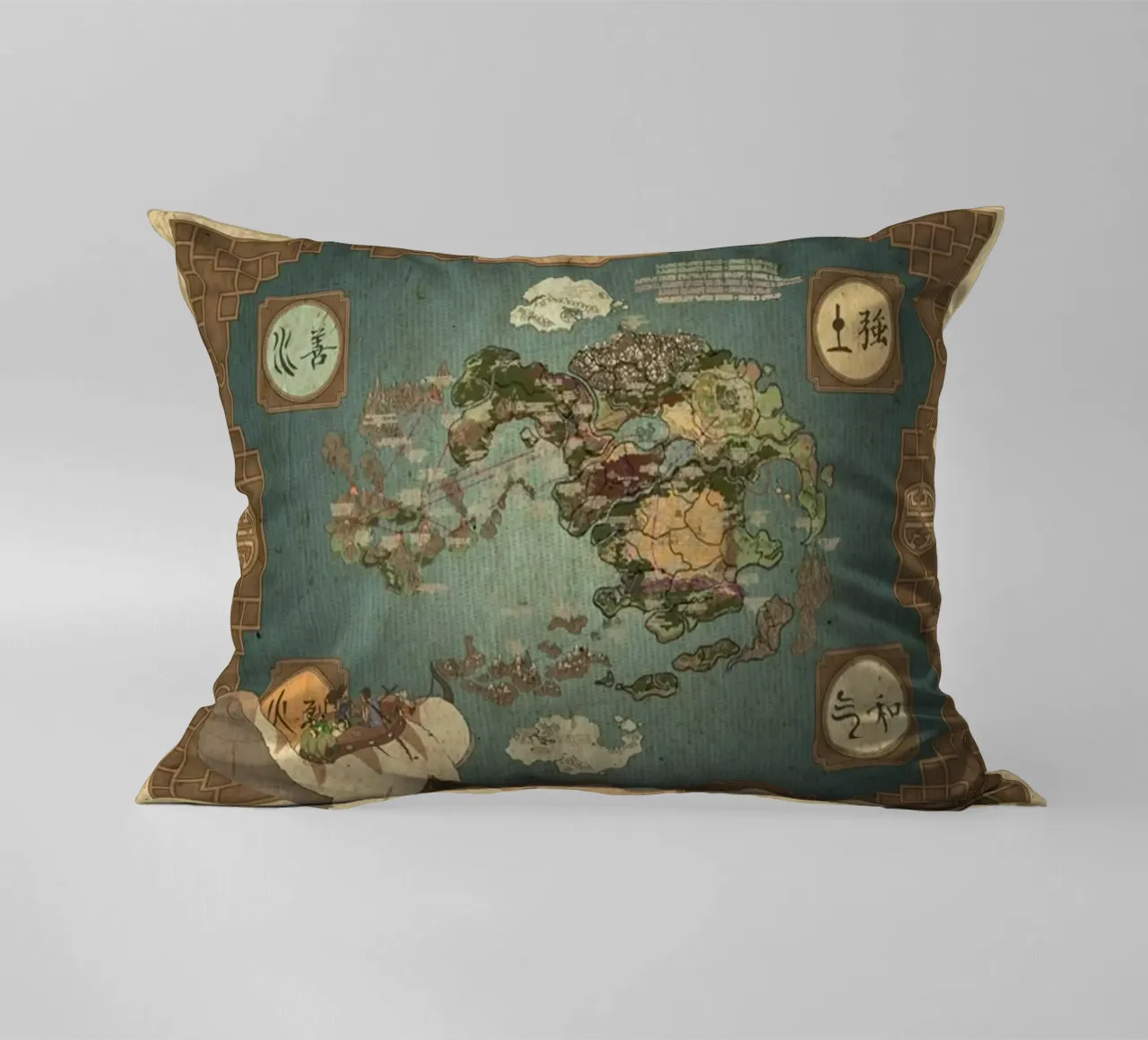 La carte d'Avatar coussin de Waylons Studio