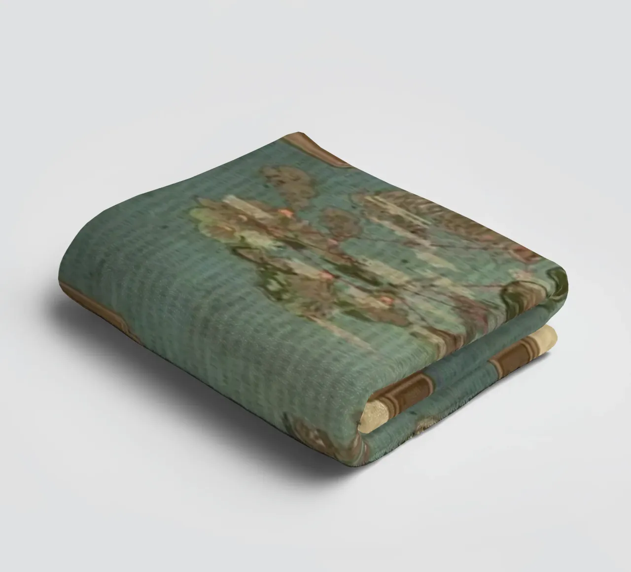 The Map Of Avatar towel by Waylons Studio